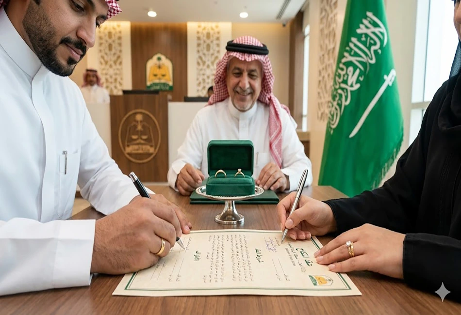 شروط توثيق عقد النكاح للأجانب في السعودية